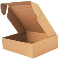 Self Locking Packaging Box, Interlocking flaps