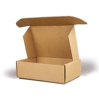 Self-Locking Printed Corrugated Box, Interlock design