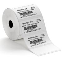 Serialized Barcode Label Roll, Paper or pet type