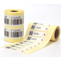 Serialized Barcode Roll, Sequential numbering