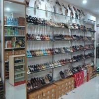 Shoe Glass Wall