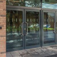Shop Front Doors, Strong & Non-corrosive material