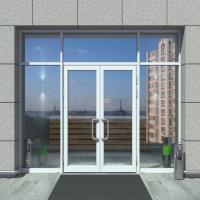 Shop Front Doors, Strong & Non-corrosive material