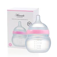 Silicone Feeding Bottle, 360° gravity ball, bpa free