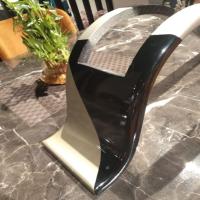 Silver Black Sofa Handle