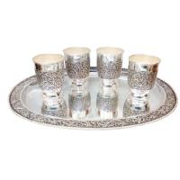 Silver Glass Set