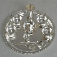 Silver Plated Thali Set