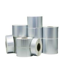 Silver Polyester Barcode Roll, Durable finish type