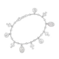 Silver Religious Bracelet