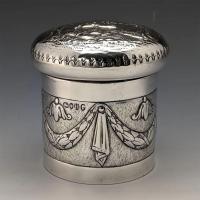 Silver Tea Container