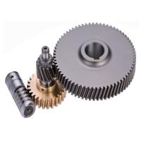 Silver Worm Wheel Gear