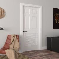 single panel louvered door, selection, Classically