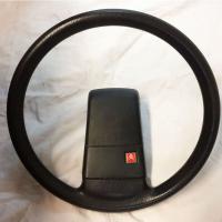Single Spoke Steering Wheel, Black, matte finishing