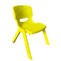 Small Plastic Chair, Space saving, polished finsih