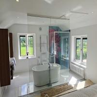 Smart Glass Bathroom Partition, Suitable, customize