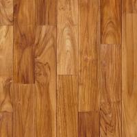 Solid Burma Teak Flooring, single plank, silk oil finish