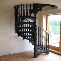 Spiral Black Staircase