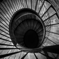 Spiral Black Staircases