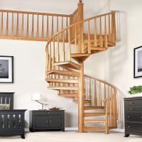 Spiral Wooden Staircase