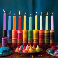 Spiritual Taper Candle