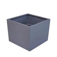 Square fiberglass planter