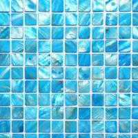 beautiful Square Sky Blue Wall Tile
