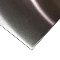 SS 304 Brushed Finish Sheet, Unidirectional fine lines