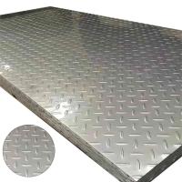 SS 304 Diamond Finish Sheet, Raised diamond shapes Image