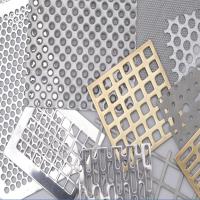 SS 304 Perforated Sheets, Round, square, slotted type