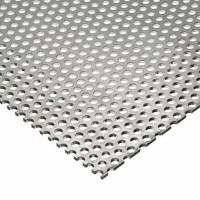 SS Finished Perforated Sheet, Smooth surface finish Image