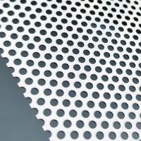 SS Finished Perforated Sheet, Smooth surface finish