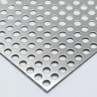 Stainless Steel 316L Perforated Sheets, Low carbon punched variant