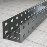 Stainless Steel Cable Tray, Rectengular, shiny look Image