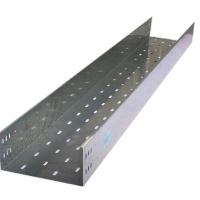 Stainless Steel Cable Tray, Rectengular, shiny look