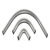Stainless Steel Pipe Bend, Smooth radius pipe curve