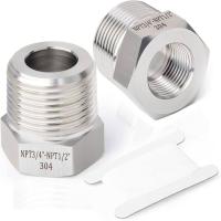 Stainless Steel Reducer Tube Fittings, flow connection Image