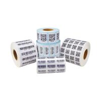 Sticker Barcode Label, Removable adhesive, customizable