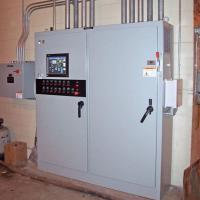 Storm Water Treatment Control Panel, Plc base processor