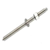 Straight Anchor Bolts, Heavy-duty, pull-out resistance