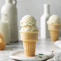 Sugar Free Ice Cream Cones , Plain flavour base