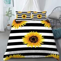 Sunflower Bed Sheet Image