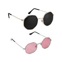Unisex Eyeglasses Company Metal Frame Aviator Sunglasses