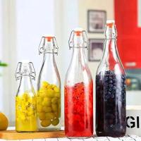 Swing Cap Bottles, Fine finishing, plain pattern