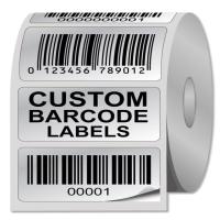 synthetic barcode sticker, Polyolefin, or BOPP