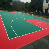 Synthetic Basketball Court Image