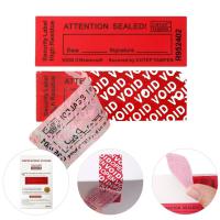 Tamperproof Sticker Manufacturers, Break-on-removal Image
