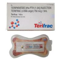 Teriparatide Terifrac 750 Mcg 3ml Injection, parathyroid