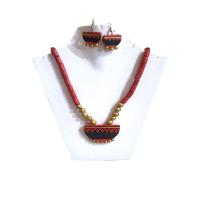 Terracotta Designer Necklace 