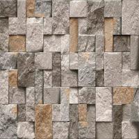 Textured Stone Mosaic Wall Tiles, Deep relief stone pattern Image