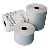 Thermal Printed Paper Rolls, Plain, white color